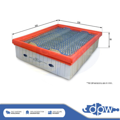 Fits Ssangyong Rodius 2005- Kyron 2005- Turismo 2013- Air Filter DPW