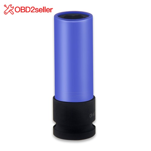 17mm 1/2" Drive Non-Marring Wheel Lug Nut Bolts Socket With Protective - Foto 5