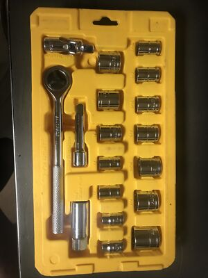 #ad ALLTRADE TRADES PRO 19PC 3 8 in. Driver Socket Set $16.99