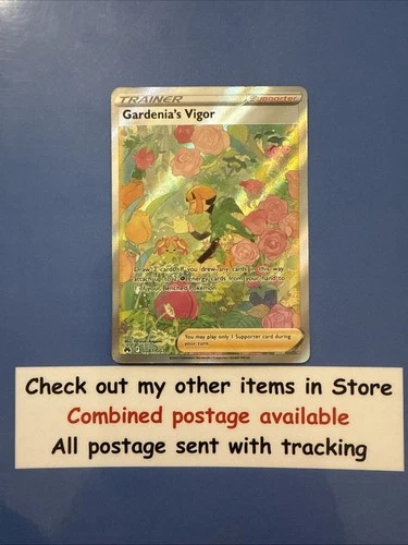 Gardenia's Vigor GG61/GG70 Ultra Rare Crown Zenith Pokemon