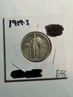 1919 S STANDING LIBERTY SILVER QUARTER VF KEY DATE NICE STRIKE