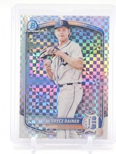 BRYCE RAINER 2025 BOWMAN CHROME BASEBALL X-FRACTOR #BCP-49 TIGERS Q6450