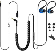 Joymiso 16Ft Extra Long Cord Earbuds Headphones for TV PC Laptop with Mic  Volu