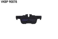 Bremsbelagsatz Scheibenbremse Hinten SKF Vkbp 90078 FÜR BMW Mini