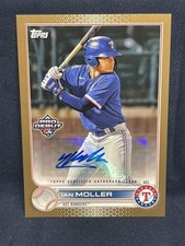 2022 Topps Pro Debut Autographs Gold #PD-5 Ian Moller /50