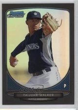 2013 Bowman Draft Top Prospects Chrome Black Refractor /35 Taijuan Walker #TP-15