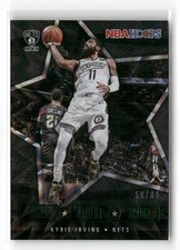 2020-21 Hoops #25 Kyrie Irving Lights Camera Action Green Explosion #/89