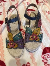 L’Artiste Spring Step Alora Wedge Sandals Women’s 41 Lylie Blum  9.5-10