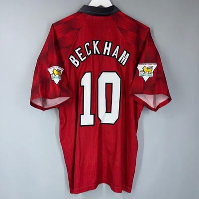 MANCHESTER UNITED 1996 1997 1998 HOME FOOTBALL SHIRT UMBRO JERSEY
