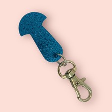 Trolley Token Removable Unlocker Coin Token Key Coles Woolies Aldi Bright Blue