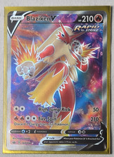 Blaziken V 161/198 Ultra Rare (Full Art) - Sword & Shield Chilling Reign - NM on eBay