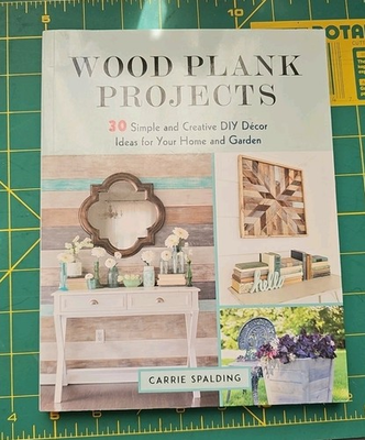 #ad WOOD PLANK PROJECTS: 30 SIMPLE AND CREATIVE DIY DECOR By Carrie Spalding $9.15