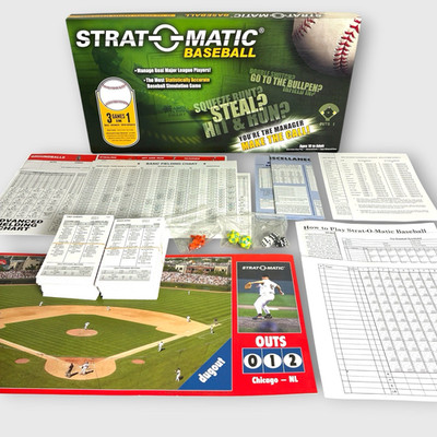 Strat-O-Matic Baseball 2023 Board Game Complete 8 Full Teams + Extra Card Sets