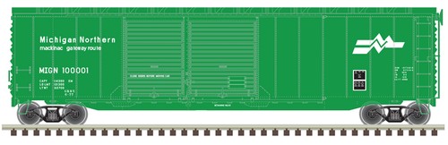 Atlas 20006586 HO Michigan Northern 50' Double Door Box Car #100002 | Zustand: New