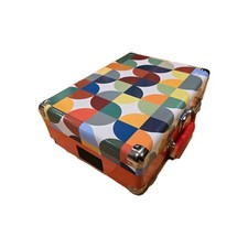 Beautiful suitcase turntable player with USB Great gift for the kids