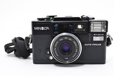  MINT Minolta Hi-Matic AF-D Point  Shoot 35mm Film Camera From JAPAN