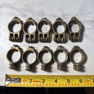 Antique Brass Pulleys 10pieces