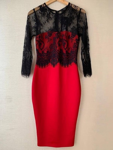 Women AX Paris Dress Red 42