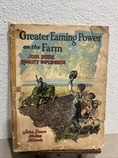 Vintage John Deere Greater Farming Power On The Farm Catalog 1929-32