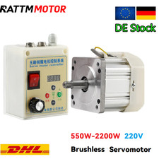 DE550W-2200W Lathe Brushless Servo Motor Drehmaschine B&uuml;rstenloser Servomotor