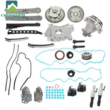 For Ford Lincoln 2004-11 5.4L Triton Timing Chain Kit Oil+Water Pump VVT Valves