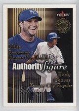 2001 Fleer Authority Figures 882/1750 Mike Sweeney Endy Chavez #19AF 1z7