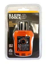 Klein Tools GFCI Outlet Tester 300V Cat II Model RT210