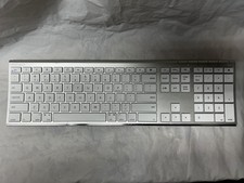 Macally Ultra Slim USB Wired Keyboard for Mac...