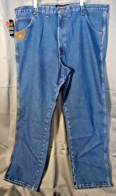 Wrangler Riggs Dura Shield Workwear Jeans 46x34 Carpenter Relaxed Fit Work Horse