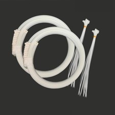 Twin Size Blackout Bottom Bunk Bed Curtains Heavy-Duty Privacy Canopy 2 Panels