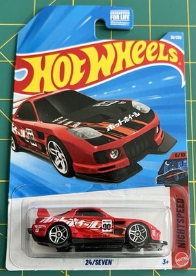 2026 HOT WHEELS 24/SEVEN NIGHTSPEED SERIES 6/10 RED BASED ON 1995