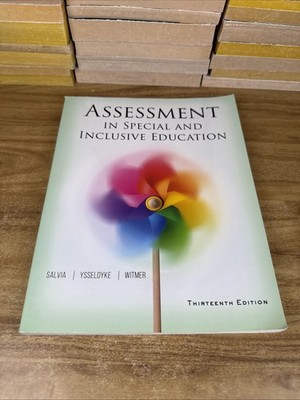 Assessment in Special and Inclusive Education by Salvia, John, Ysseldyke, James
