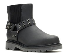 Harley-Davidson Women's Uplift Harness Motorcycle Boot, Black, 6