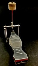 Drum pedal for bass drum Alum alloy single chain adj spring tension & Strok leng