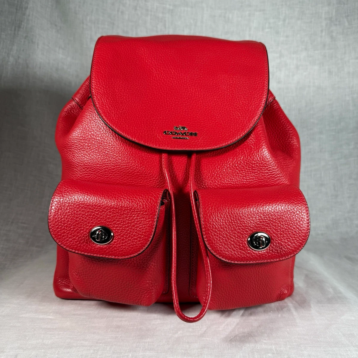バッグ 00s COACH leather red backpack archive Coach Red Backpacks for Women for sale - eBay