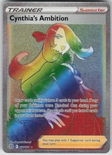 Pokemon TCG Cynthia's Ambition (Secret) Secret SWSH09: Brilliant Stars 178/172