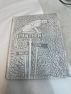 #ad 1974 Odessa Texas Yearbook Mojo Panther $20.99
