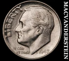 1947-D Roosevelt Dime- Silver- Scarce Better Date- No Reserve #K2863