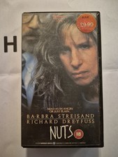 Nuts VHS Video Warner PAL.