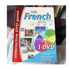 Instant Immersion Interactive French Language Course DVD Game I-DVD MPN 60316
