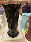 Fiesta BLACK SMALL 8" VASE - Very hard to find