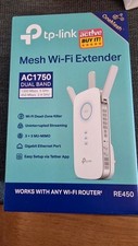 TP-Link RE450 AC1750 Wi-Fi Easy Booster Range Extender - White