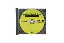 Ritek BDXL 4x 100GB 3-Layer Archival Grade Blank Disc Certified by ADTC Japan