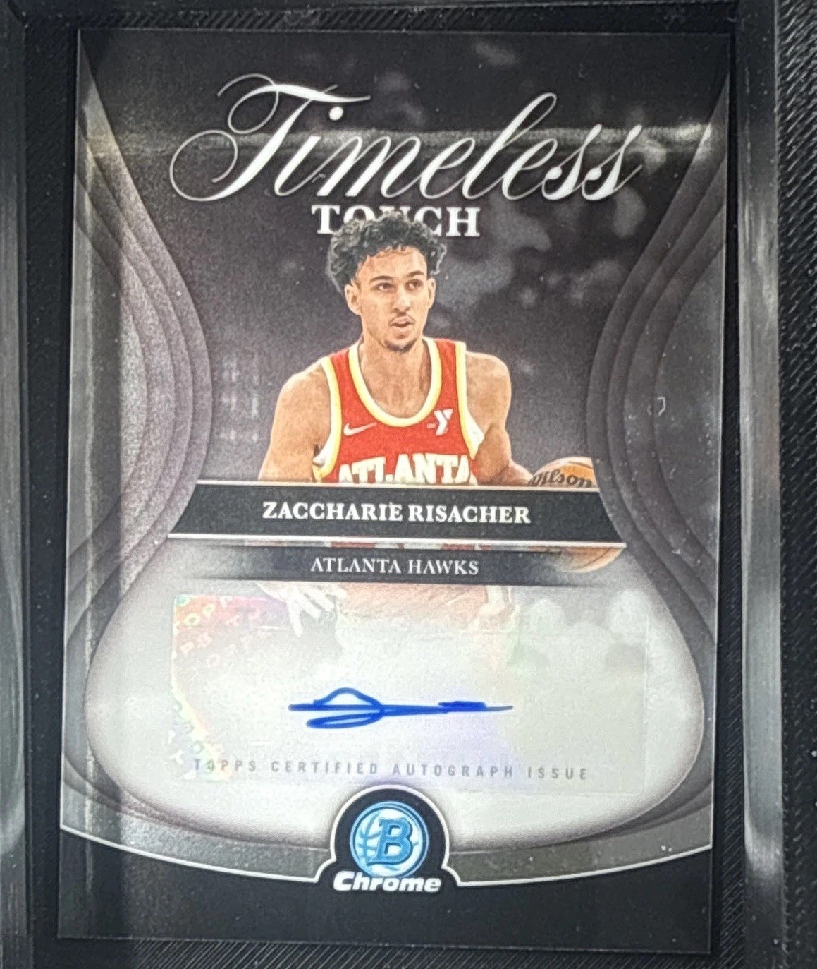 2025 Bowman - Timeless Touch Signatures Zaccharie Risacher #TTA-ZR (AU)