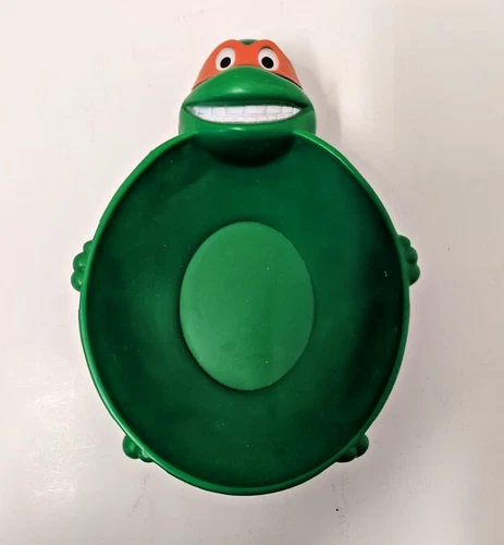 Vintage 1990 TMNT Michelangelo Cereal Bowl by Mirage Studios