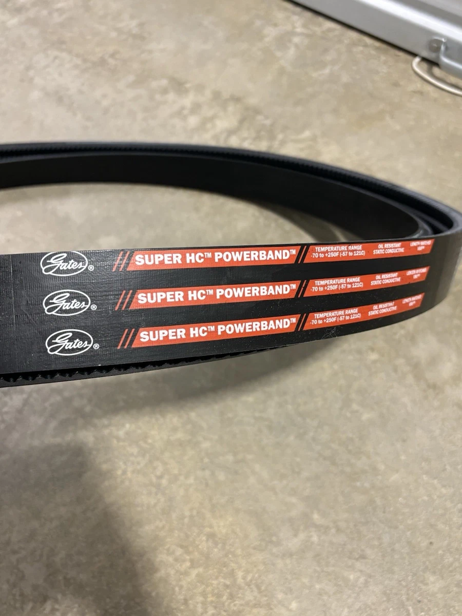 GATES SUPER HC POWERBAND BELT 5VX2000 Length Matched V80 8326MCGF photo 5