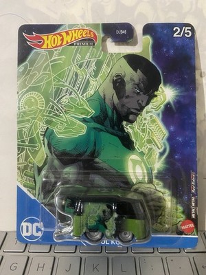 HOT WHEELS PREMIUM POP CULTURE GREEN LANTERN KOOL KOMBI