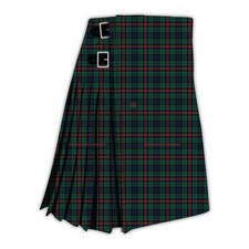 Scottish Handmade Traditional Douglas Ancient Tartan Kilt - Douglas Tartan