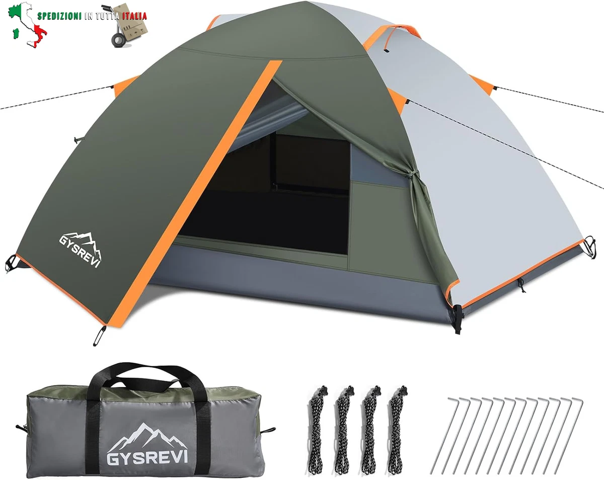 Tenda Night Cat 2 Persone Impermeabile – Ultraleggera Con Pali In Alluminio