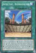 YuGiOh Antike Stadt - Regenbogenruinen LCGX-DE168 Common Played 1st